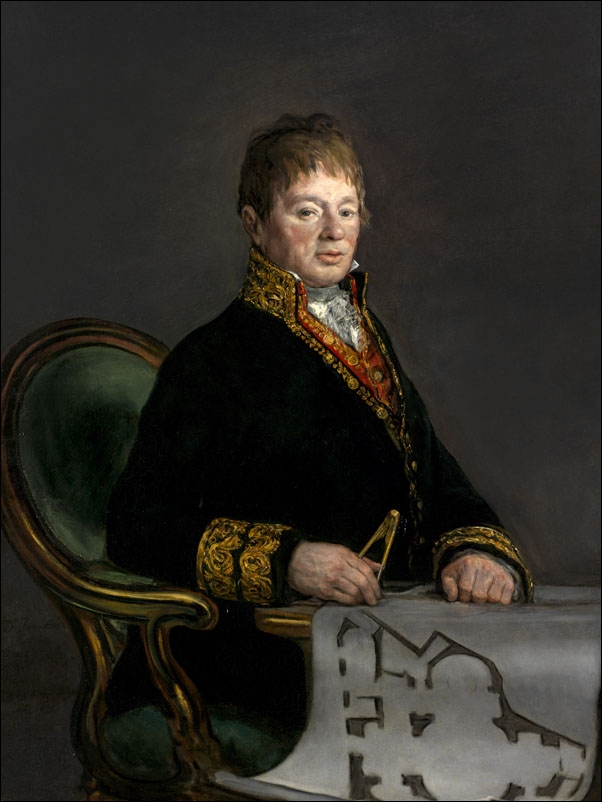 Portrait of Don Juan Antonio Cuervo, Francisco Goya - plakat Wymiar do wyboru: 40x50 cm