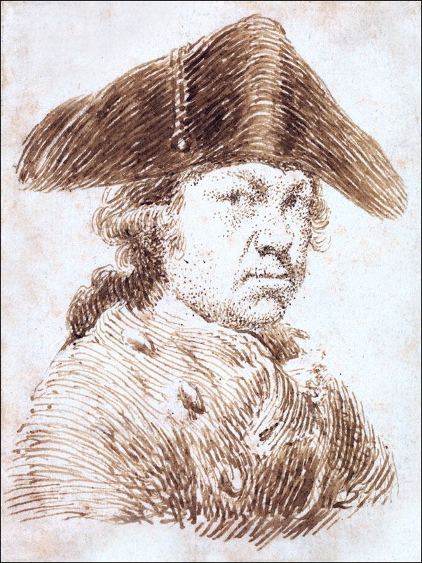 Self-Portrait in a Cocked Hat, Francisco Goya - plakat Wymiar do wyboru: 50x70 cm