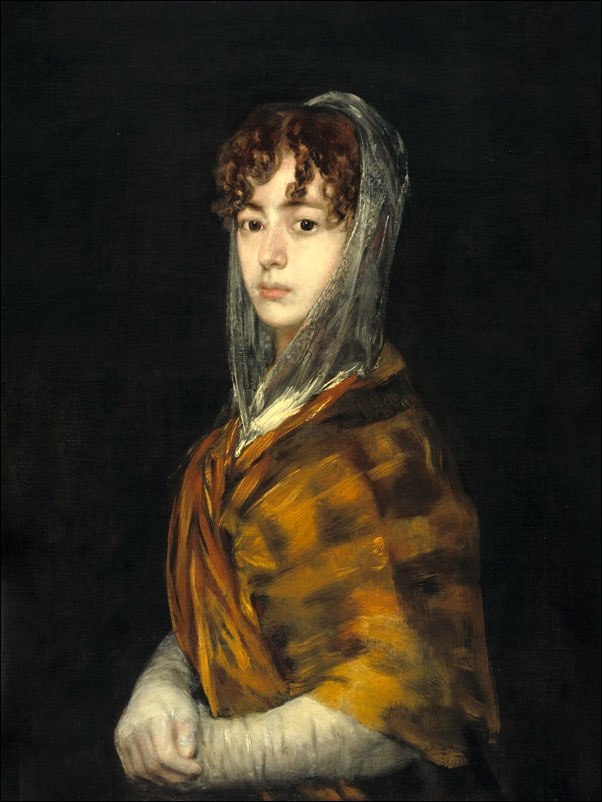 Señora Sabasa Garcia, c. 18061811, Francisco Goya - plakat Wymiar do wyboru: 50x70 cm