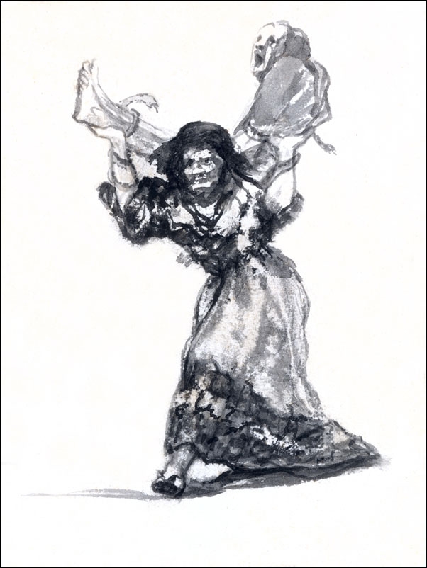 Unholy Union, Francisco Goya - plakat Wymiar do wyboru: 50x70 cm