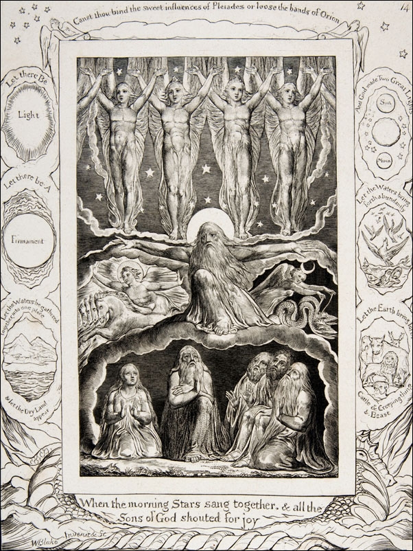 The Creation, William Blake - plakat Wymiar do wyboru: 20x30 cm