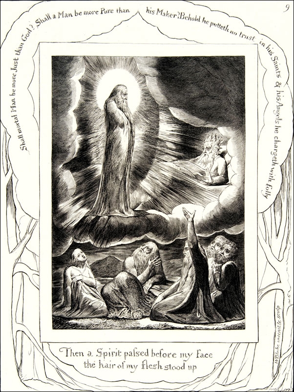 The Vision of Eliphaz, William Blake - plakat Wymiar do wyboru: 61x91,5 cm