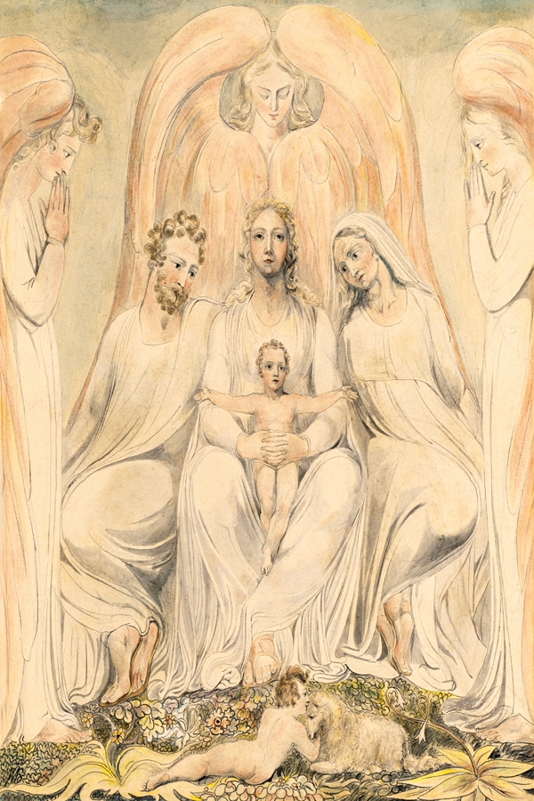 The Holy Family (also known as Christ in the Lap of Truth), William Blake - plakat Wymiar do wyboru: 50x70 cm