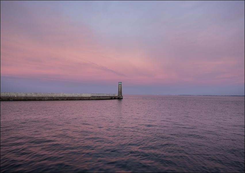 Latarnia morska - plakat Wymiar do wyboru: 50x40 cm