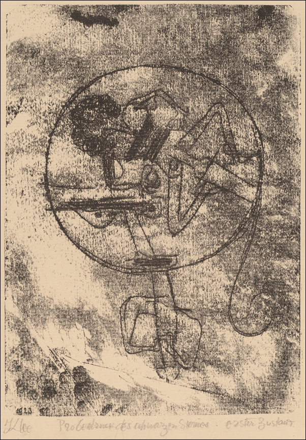 Der Verliebt, Paul Klee - plakat Wymiar do wyboru: 70x100 cm