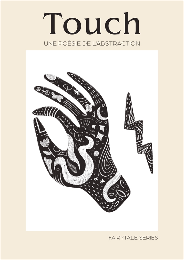 Bajkowa dłoń - plakat Wymiar do wyboru: 40x50 cm