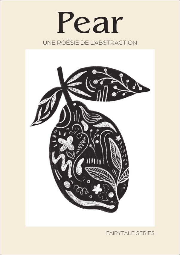 Bajkowa Gruszka - plakat Wymiar do wyboru: 42x59,4 cm