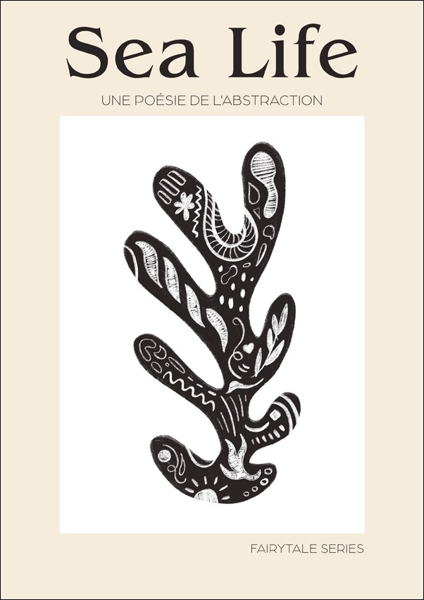 Bajkowe Życie morskie - plakat Wymiar do wyboru: 50x70 cm