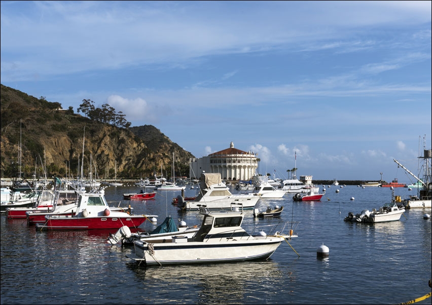 Santa Catalina Island, often called Catalina Island, or just Catalina, is a rocky island off the coast of the U.S. state of California in the Gulf of