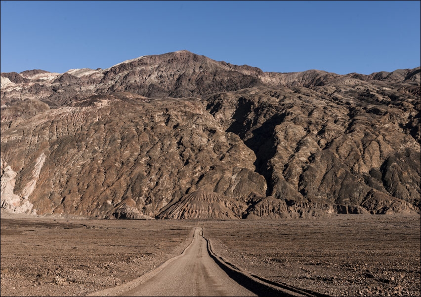 The road to Natural Bridge in Death Valley National Park in California., Carol Highsmith - plakat 70x50 cm