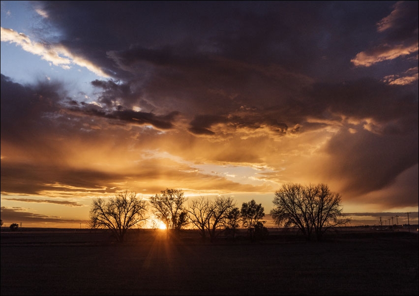 Sedgwick County, Colorado USA, Carol Highsmith - plakat 100x70 cm