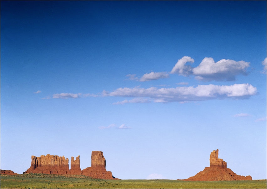 View of Monument Valley in Arizona, USA., Carol Highsmith - plakat 100x70 cm