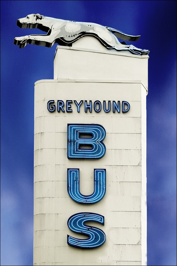 Hacienda Horse and Rider, historic neon sign, Las Vegas, Nevada., Carol Highsmith - plakat 21x29,7 cm