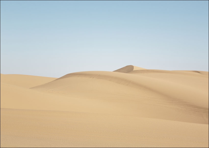Sand dunes in Southern California, Carol Highsmith - plakat 70x50 cm