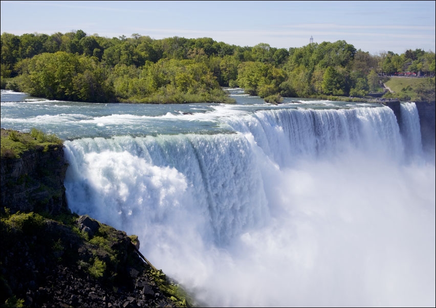 Niagara Falls, New York., Carol Highsmith - plakat 80x60 cm