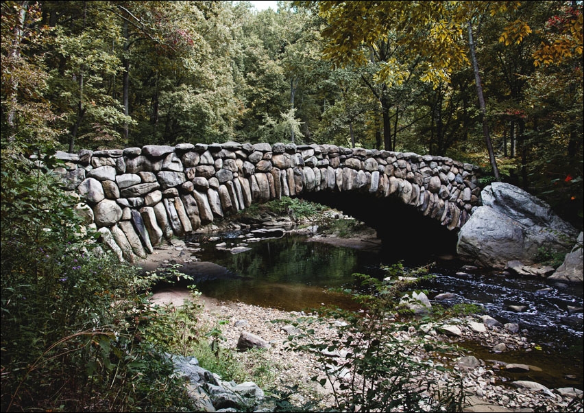Rock Creek Park, Carol Highsmith - plakat 50x40 cm