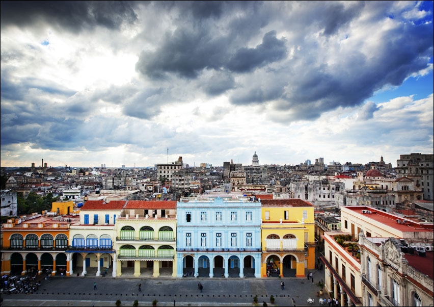 View of Havana, Cuba., Carol Highsmith - plakat 100x70 cm