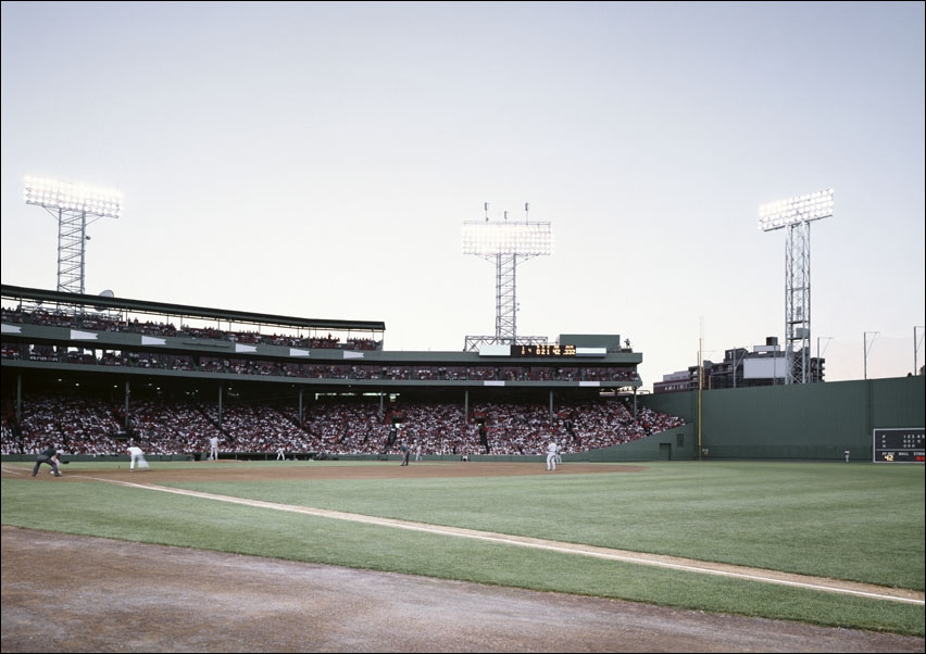 Fenway Park and the ’Green Monster,’ Boston, Carol Highsmith - plakat 60x40 cm