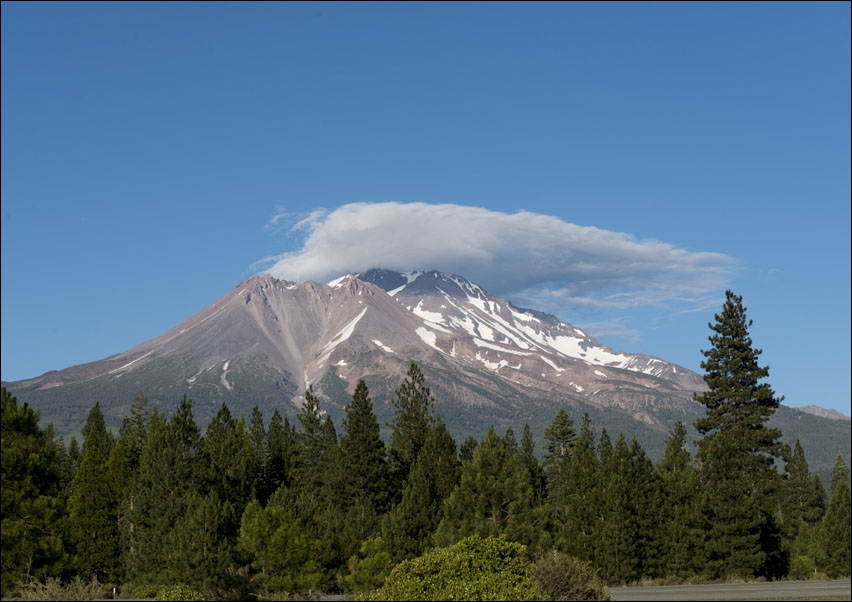 Mount Shasta, Carol Highsmith - plakat 100x70 cm