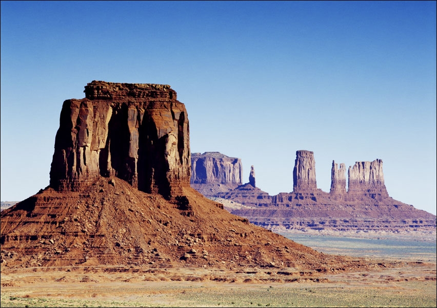 Monument Valley, Arizona., Carol Highsmith - plakat 70x50 cm
