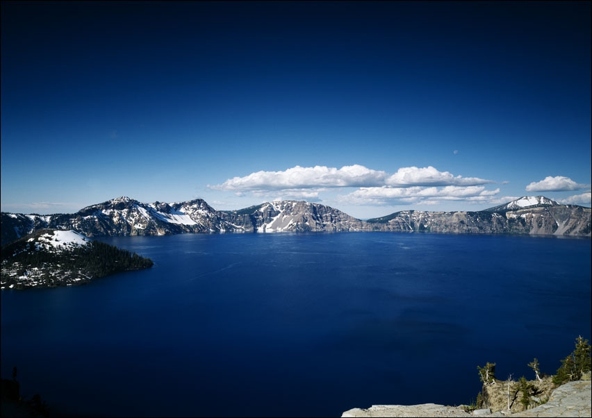 Crater Lake, Oregon., Carol Highsmith - plakat 50x40 cm