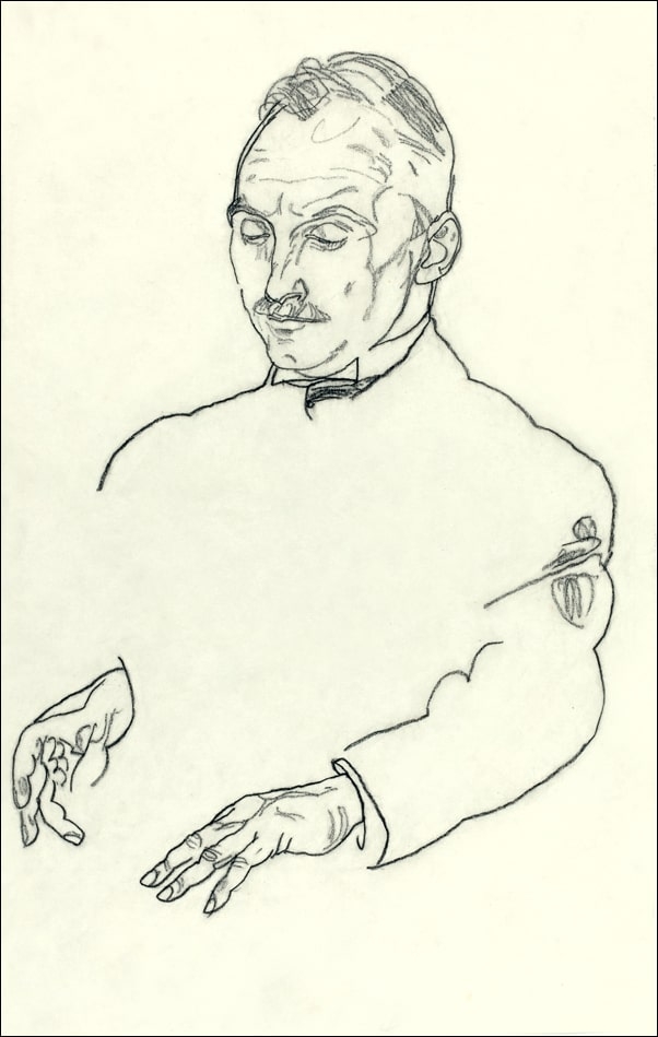 Dr. Koller, Egon Schiele - plakat Wymiar do wyboru: 50x70 cm