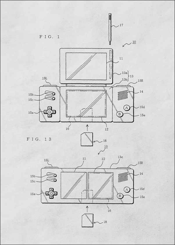 Patent, Konsola Nintendo 2013 - plakat Wymiar do wyboru: 70x100 cm