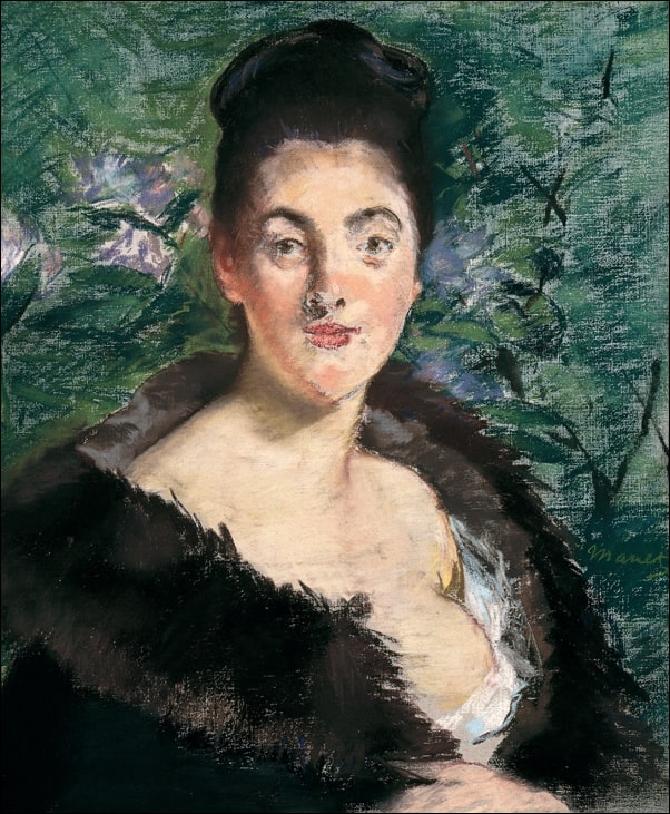 L’inconnue, Edouard Manet – plakat Wymiar do wyboru: 50x70 cm