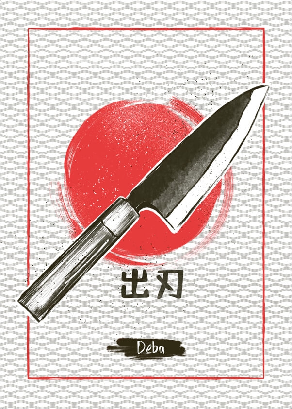 Deba - plakat Wymiar do wyboru: 21x29,7 cm