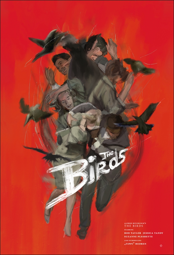 Ptaki - plakat premium Wymiar do wyboru: 30x40 cm