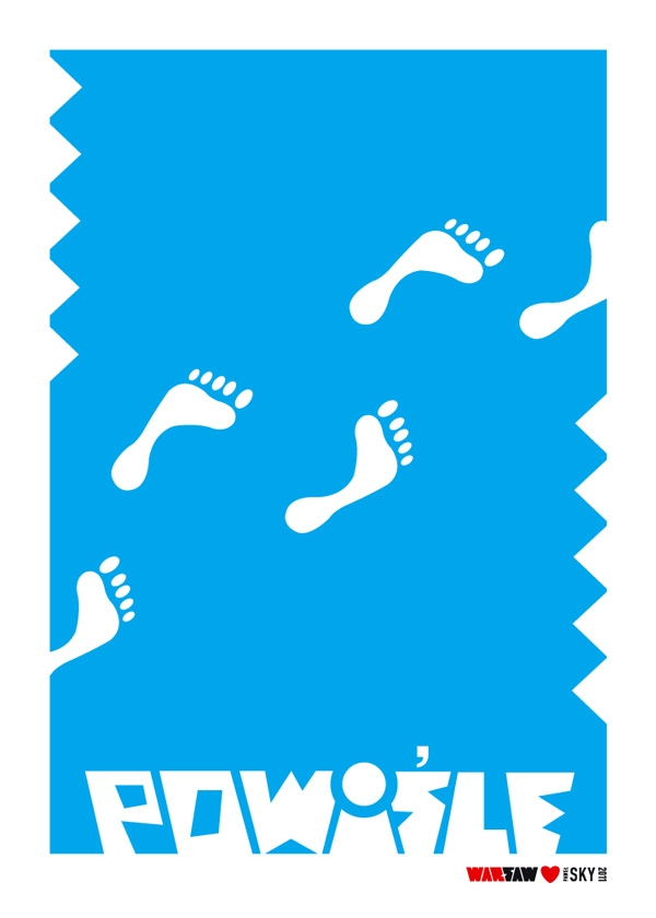 Powiśle  - plakat Wymiar do wyboru: 70x100 cm