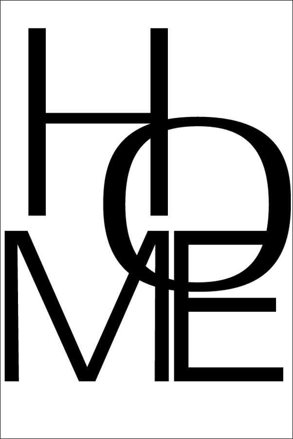 Dom - plakat Wymiar do wyboru: 61x91,5 cm