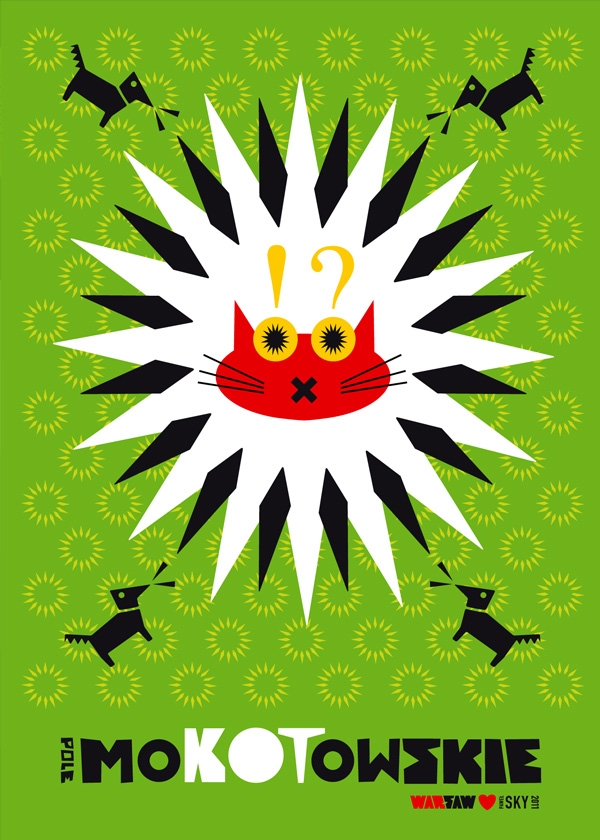 pole moKOTowskie - plakat Wymiar do wyboru: 30x40 cm