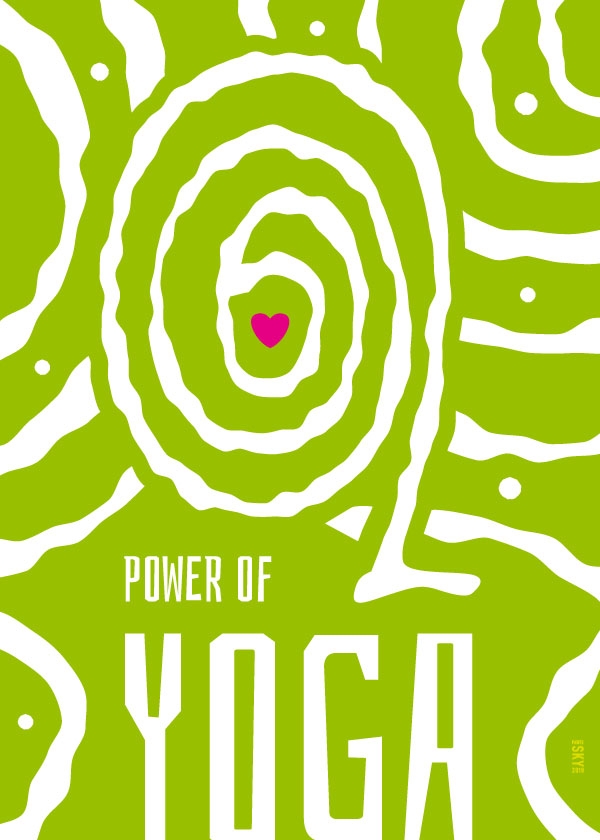 joga - plakat Wymiar do wyboru: 40x50 cm