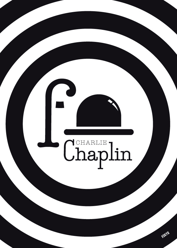 Chaplin - plakat Wymiar do wyboru: 61x91,5 cm