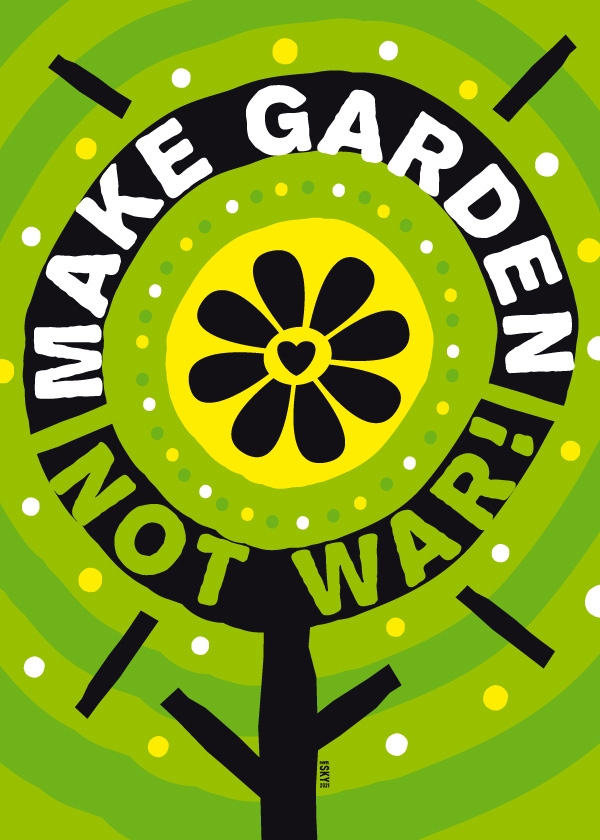 make garden - plakat Wymiar do wyboru: 50x70 cm