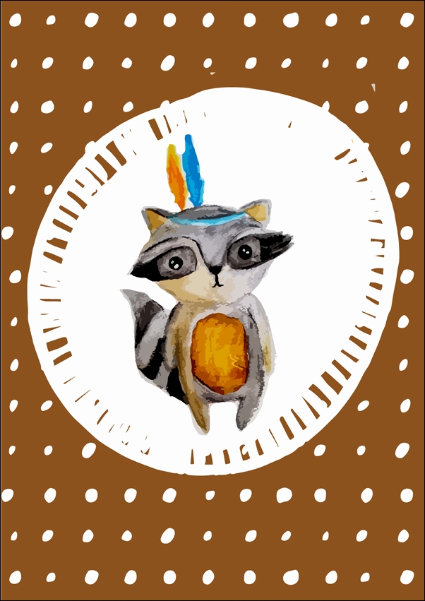 boho - plakat Wymiar do wyboru: 30x40 cm