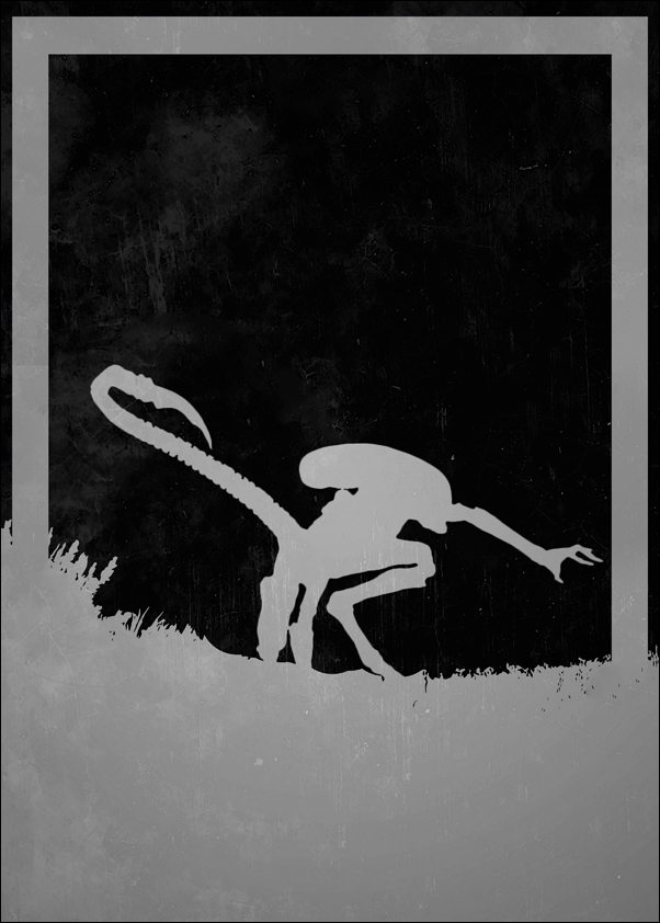 Dusk of Villains, Alien - plakat Wymiar do wyboru: 70x100 cm