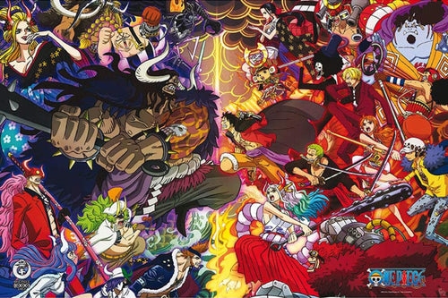 One Piece 1000 Logs Final Fight - plakat