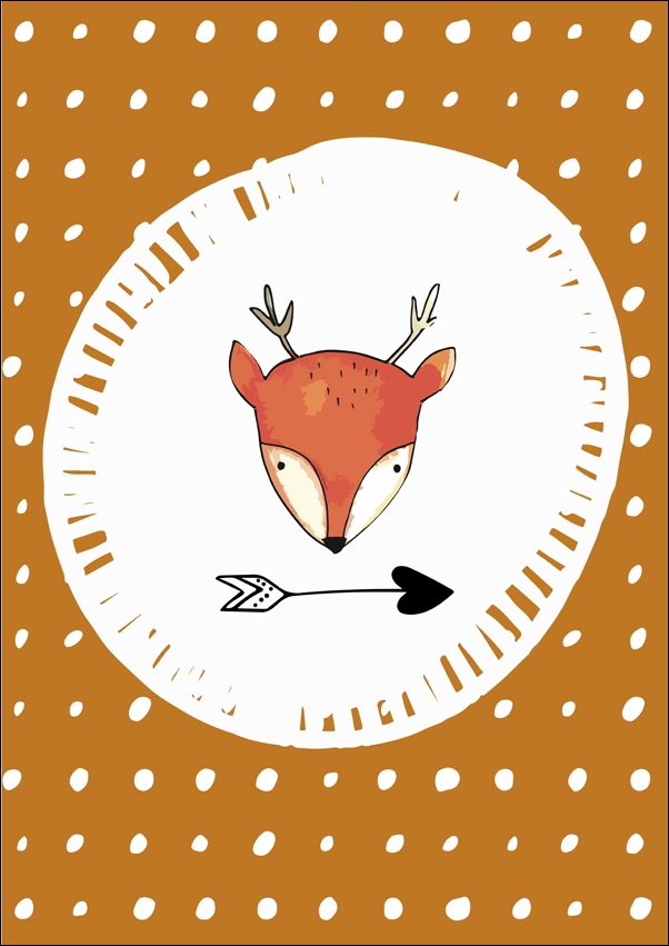 jelonek - plakat Wymiar do wyboru: 61x91,5 cm