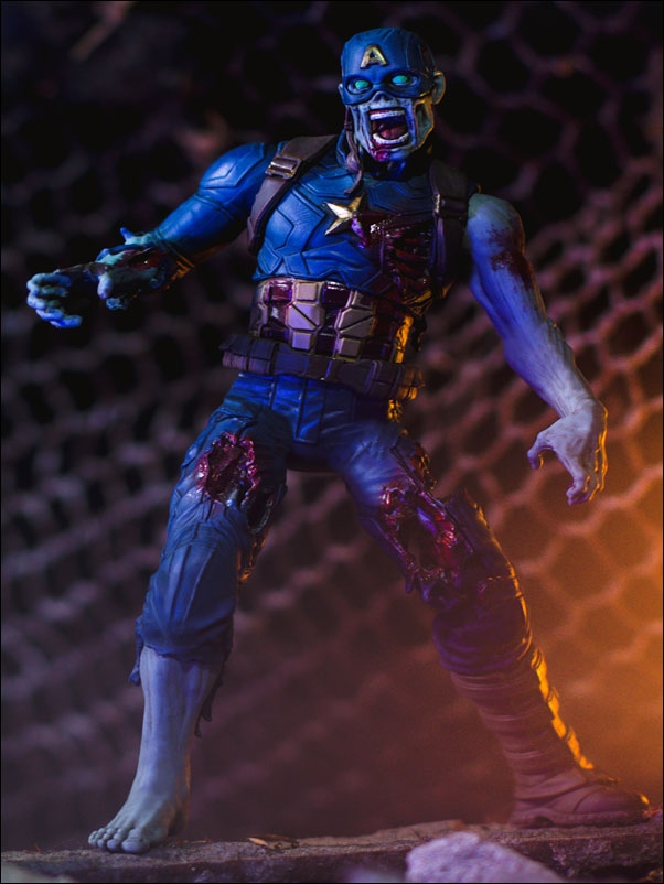 Zombie Kapitan Ameryka, Marvel What If - plakat Wymiar do wyboru: 30x40 cm