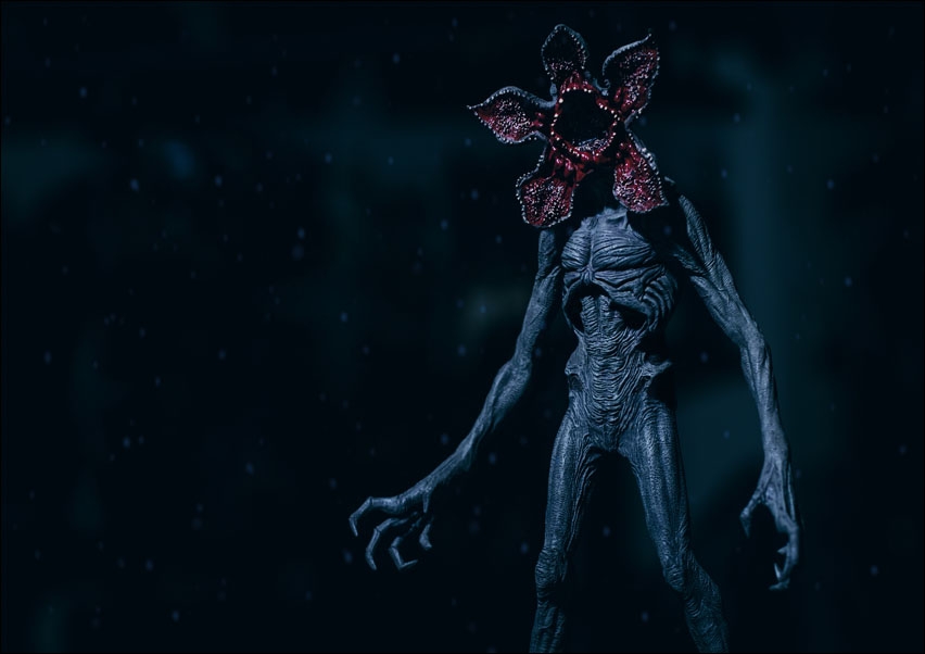 Demogorgon, Stranger Things Ver2 - plakat Wymiar do wyboru: 100x70 cm