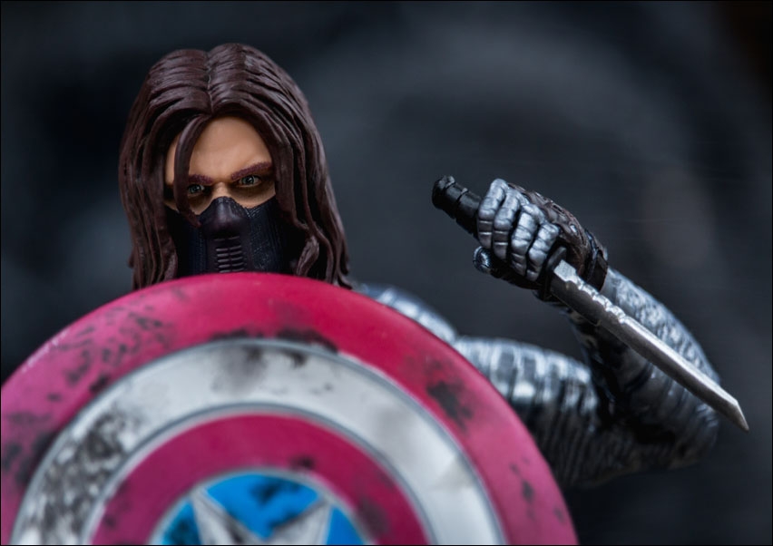 Bucky Barnes, Winter Soldier - plakat Wymiar do wyboru: 70x50 cm