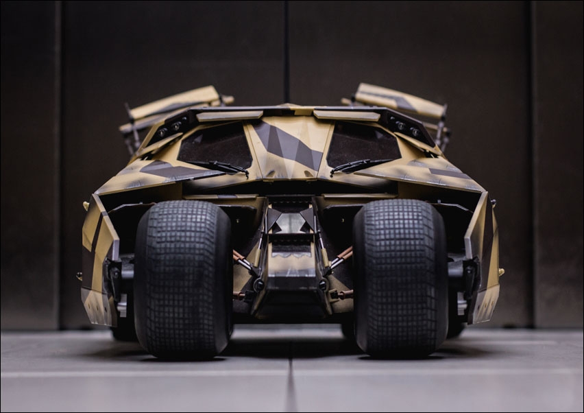 Batmobil, Tumbler, The Dark Knight Rises Ver 1 - plakat Wymiar do wyboru: 100x70 cm