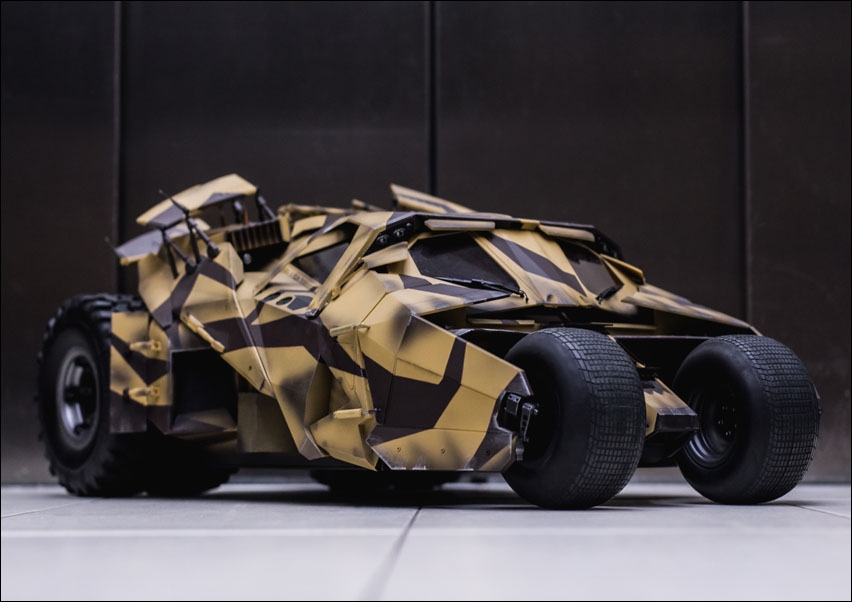Batmobil, Tumbler, The Dark Knight Rises Ver 2 - plakat Wymiar do wyboru: 42x29,7 cm