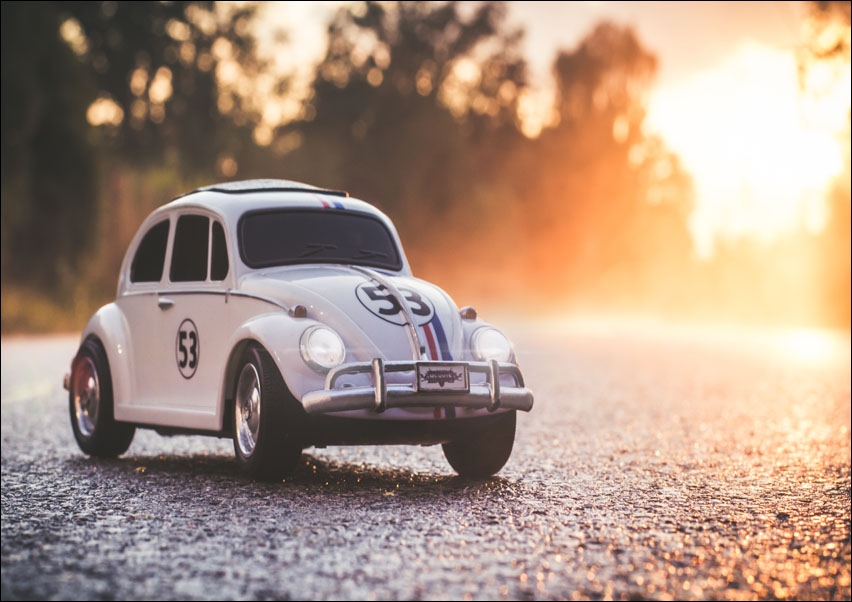 Herbbie, Kochany Chrabąszcz - plakat Wymiar do wyboru: 40x30 cm