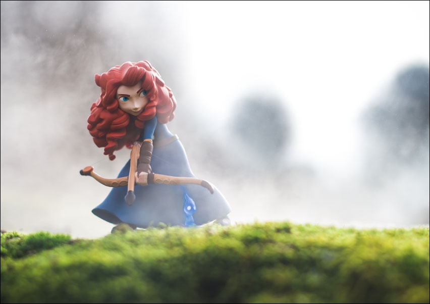 Merida Waleczna, Disney Infinity - plakat Wymiar do wyboru: 50x40 cm