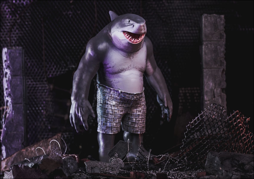 King Shark Nanaue, Suicide Squad 2 - plakat Wymiar do wyboru: 50x40 cm