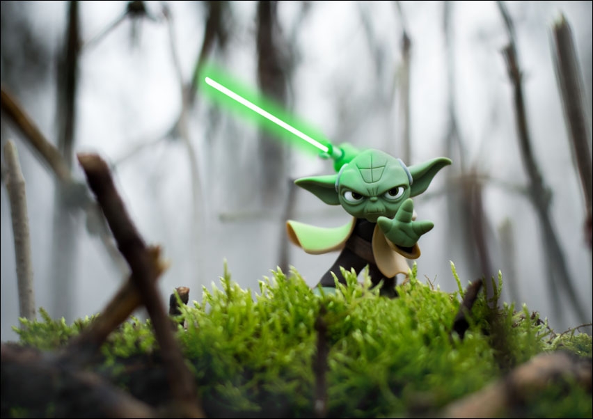 Yoda, Star Wars Disney Infinity - plakat Wymiar do wyboru: 29,7x21 cm