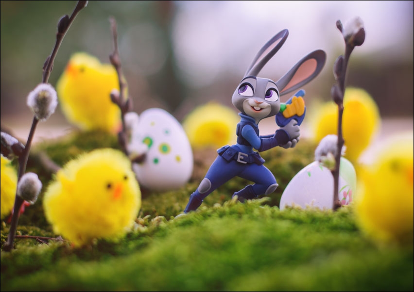 Judy Hopps, Zwierzogród - plakat Wymiar do wyboru: 50x40 cm